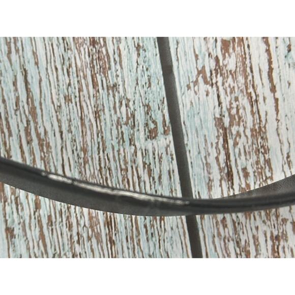 Women's Vintage 1980 Black and Gold Tone Accent Buckle Belt L - Picture 7 of 14